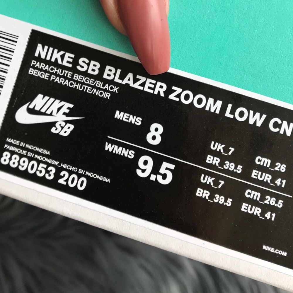 ‼️SOLD‼️NWOB NIKE SB BLAZER ZOOM LOW MENS SIZE 8 - Picture 8 of 8